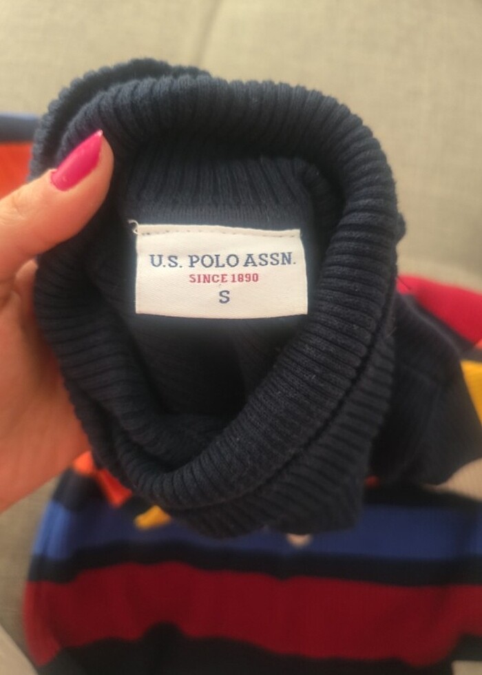 Polo balıkçı yakasında kazak - Görsel 2