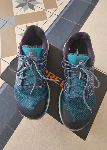 40 Beden turkuaz Renk Merrell Unisex Koşu Ayakkabısı