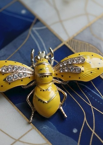 Kraliçe Arı Broş - Görsel 2