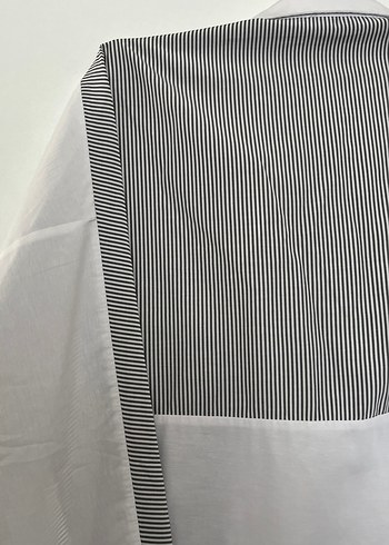 Düğmeli Beyaz Kadın Gömlek - Görsel 12