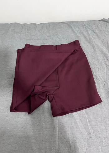 Bordo Hamile Eşofman Altı, Fermuarlı, Normal Boy - Görsel 4