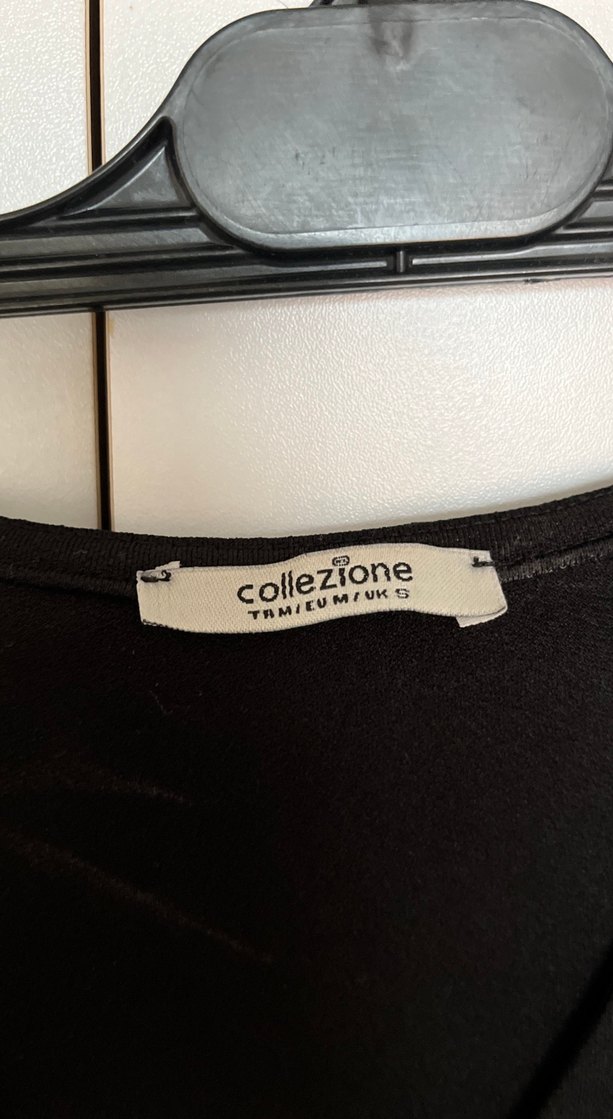 Siyah V Yakalı Kadın midi  Uzun  arası Tulum - Görsel 2