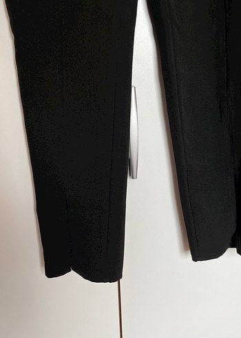 Kadın Siyah Kumaş Pantolon - Görsel 3