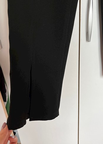 Kadın Siyah Kumaş Pantolon - Görsel 2
