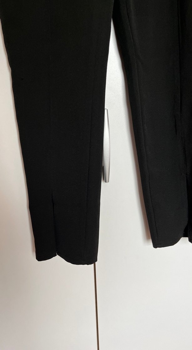 Kadın Siyah Kumaş Pantolon - Görsel 3