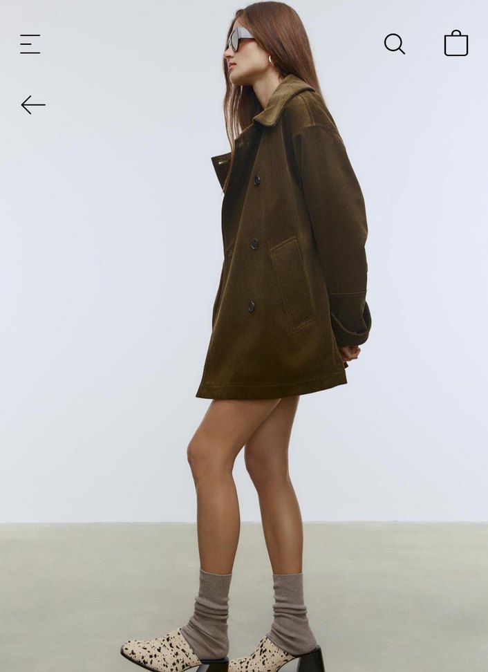 Kahverengi Kadın Süet Midi Trençkot - Görsel 3