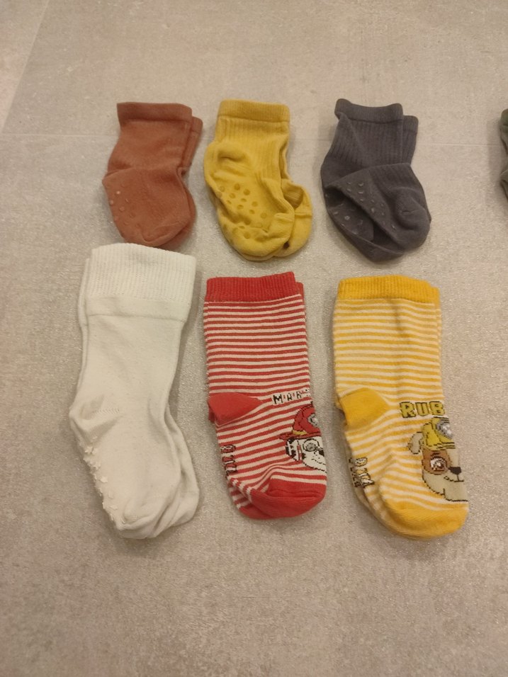 Çocuklar için Çok Renkli Çorap Seti - Görsel 2