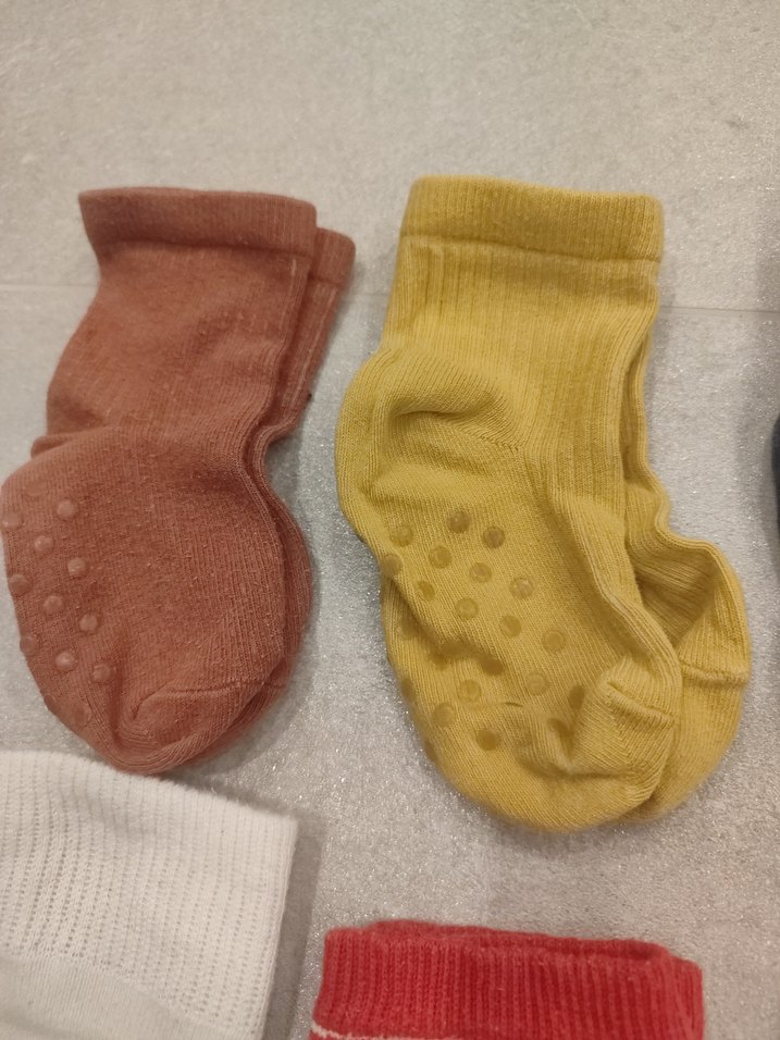 Çocuklar için Çok Renkli Çorap Seti - Görsel 4