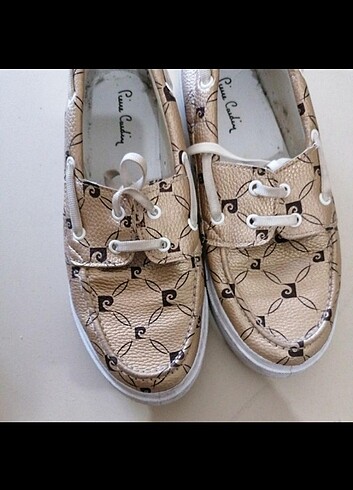 36 Beden altın Renk Sneaker