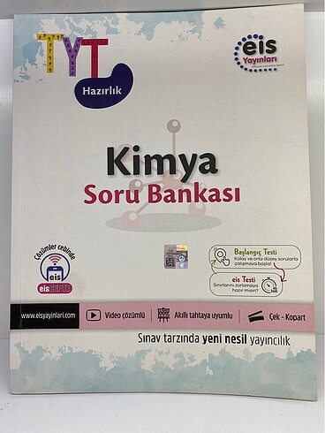 Eis Yayınları TYT Kimya Soru Bankası