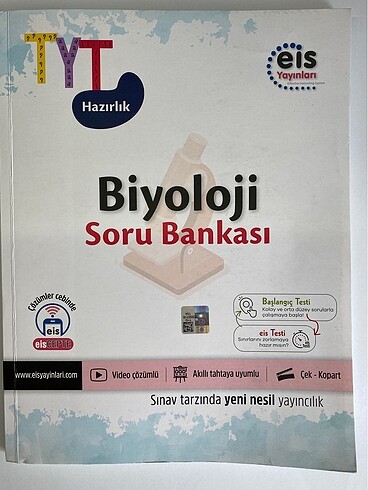 Eis Yayınları TYT Biyoloji Soru Bankası