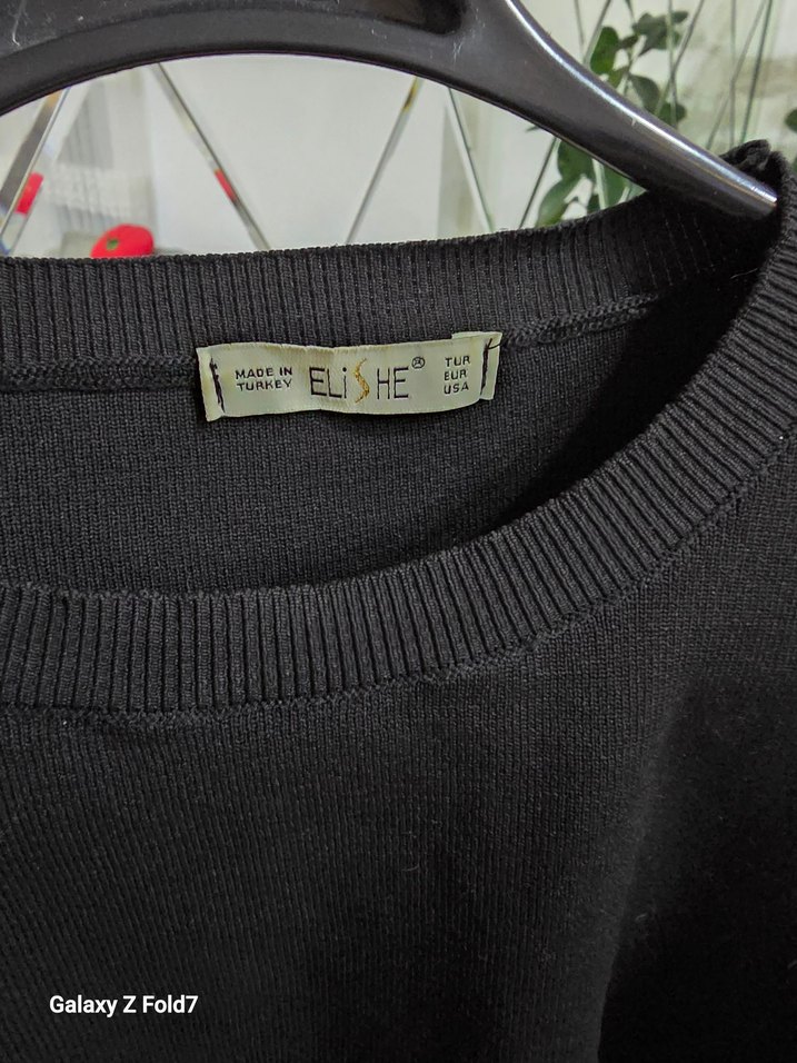 Kolları Tül Ponponlu Kazak 38 40 Beden - Görsel 4