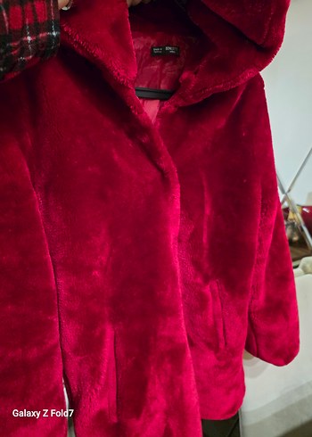 Benedetto Kadın Kapüşonlu Kürk 36 38 Beden - Görsel 4