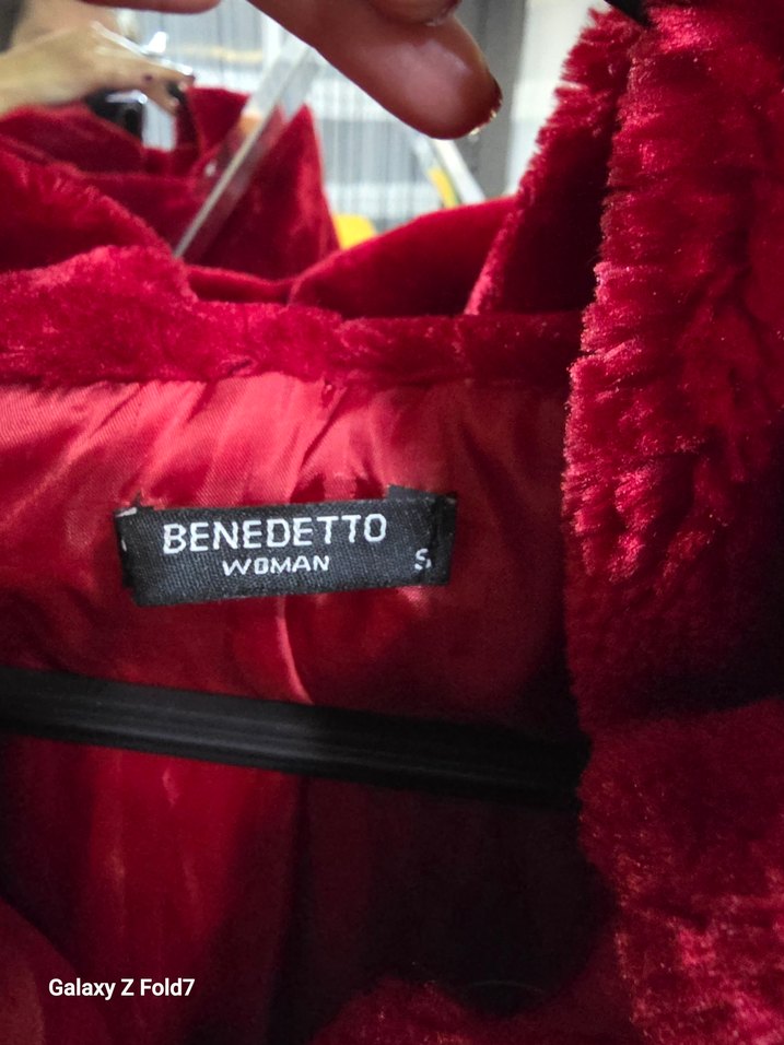 Benedetto Kadın Kapüşonlu Kürk 36 38 Beden - Görsel 5