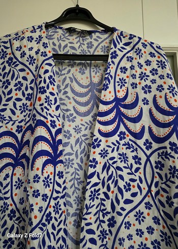 Bohem Uzun Kollu Mini Kimono 44 46 Beden - Görsel 4