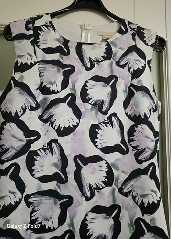 H&M 42 Beden Uzun Kalem Elbise - Görsel 4