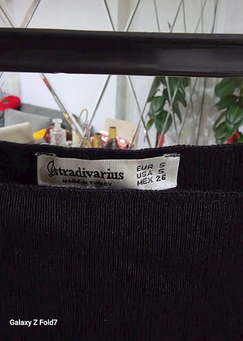 Stradivarius 36 Beden Omuz Detaylı Siyah Uzun Kollu Bluz - Görsel 5