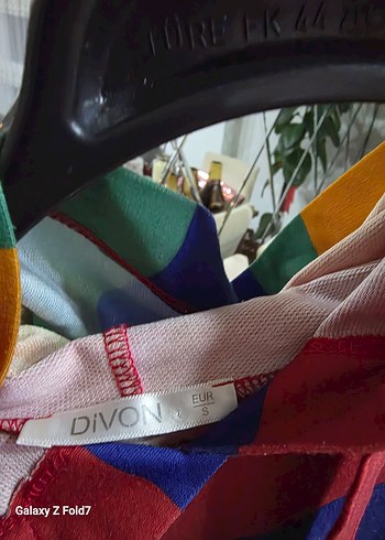 Renkli Kapüşonlu Kadın Sweatshirt 36 Beden - Görsel 4