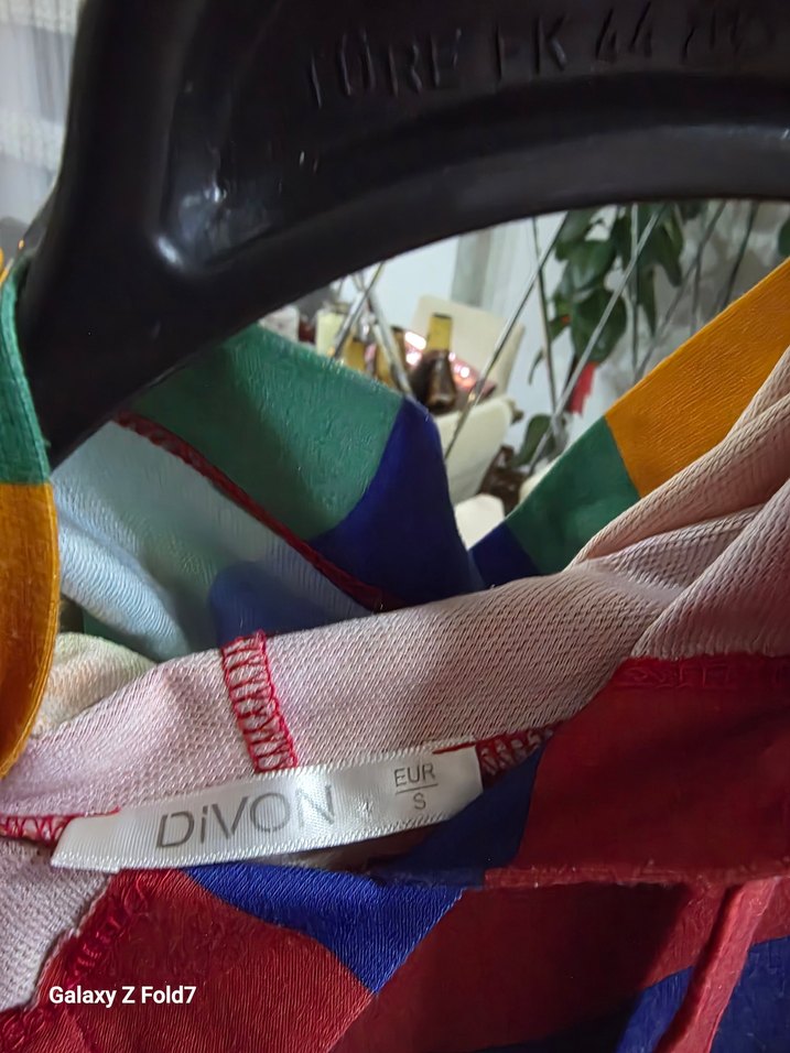 Renkli Kapüşonlu Kadın Sweatshirt 36 Beden - Görsel 4