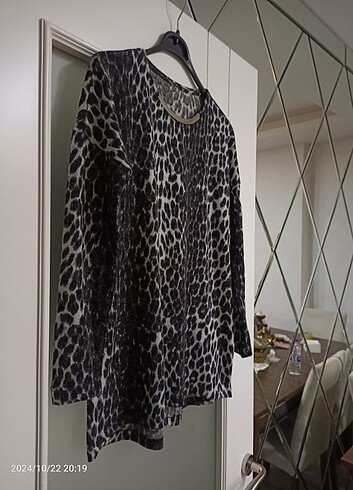 American Vintage Leopar Kazak Triko 40 Beden