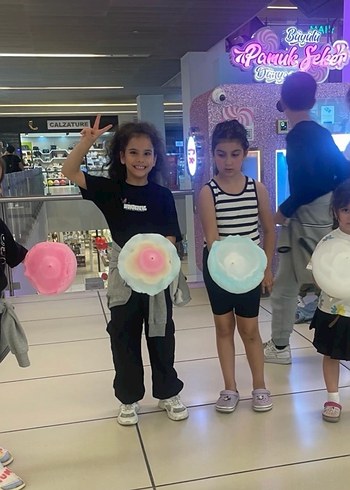 Renkli Otomatik pamuk şeker Makinesi - Görsel 6