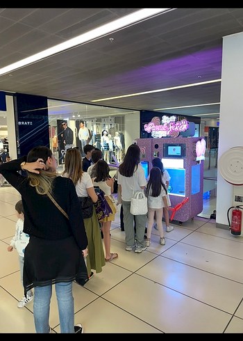 Renkli Otomatik pamuk şeker Makinesi - Görsel 9