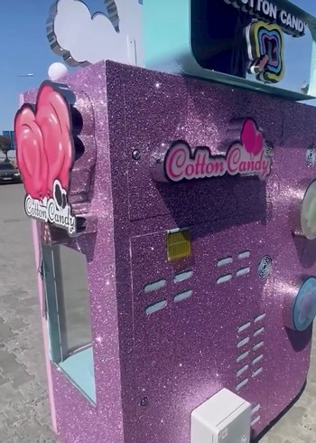 Renkli Otomatik pamuk şeker Makinesi - Görsel 4