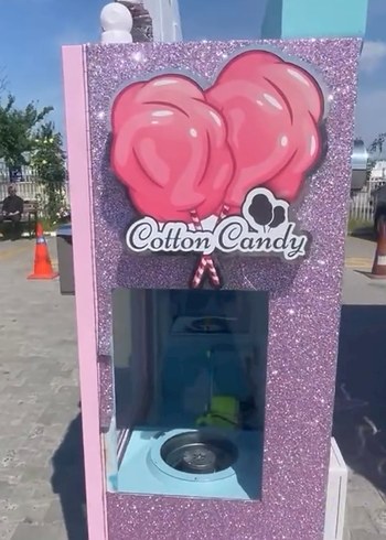 Renkli Otomatik pamuk şeker Makinesi - Görsel 3