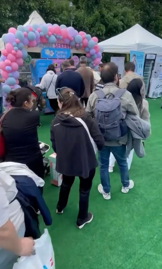 Renkli Otomatik pamuk şeker Makinesi - Görsel 5