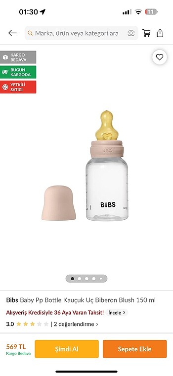 Bibs biberon