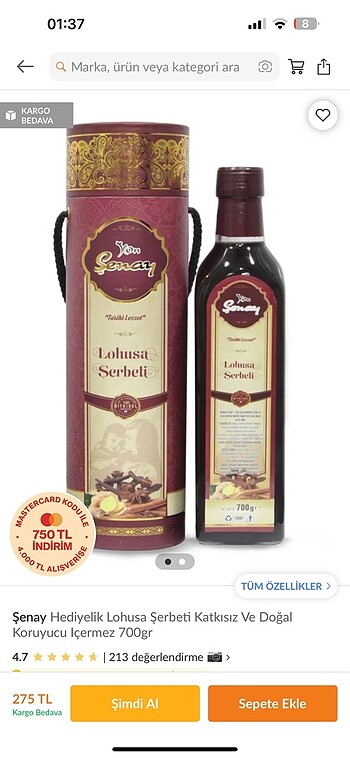 Lohusa şerbeti