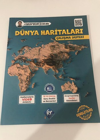 Dünya Haritaları Çalışma Defteri