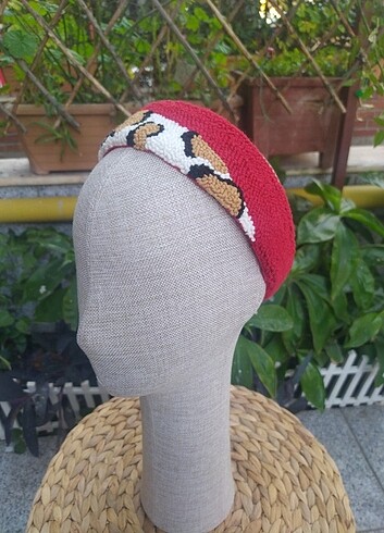 Zara Leopar desenli punch taç