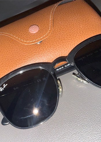 RB 3016 CLUBMASTER 1305 / B1 Ray-Ban Unisex Güneş Gözlüğü - Görsel 2