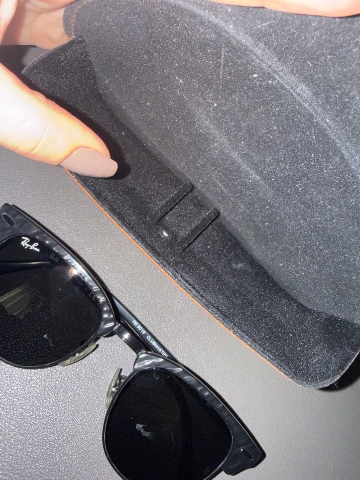 RB 3016 CLUBMASTER 1305 / B1 Ray-Ban Unisex Güneş Gözlüğü - Görsel 3