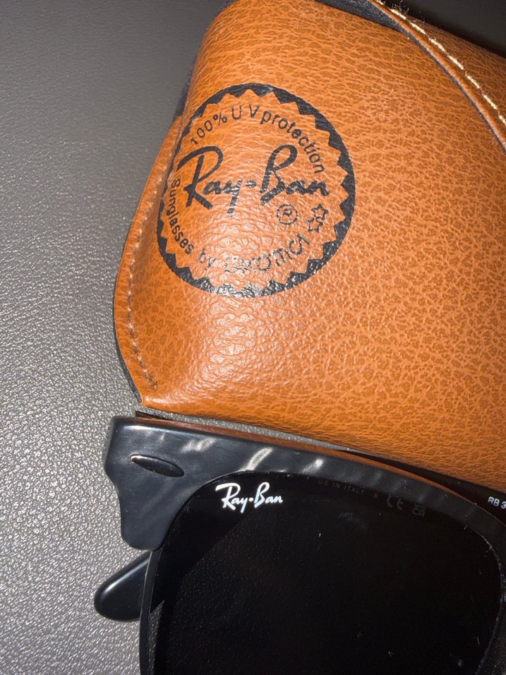 RB 3016 CLUBMASTER 1305 / B1 Ray-Ban Unisex Güneş Gözlüğü - Görsel 4