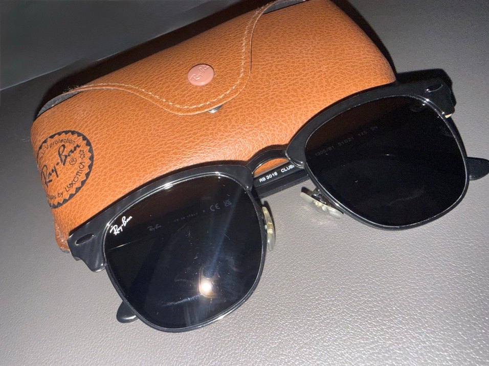 RB 3016 CLUBMASTER 1305 / B1 Ray-Ban Unisex Güneş Gözlüğü - Görsel 2