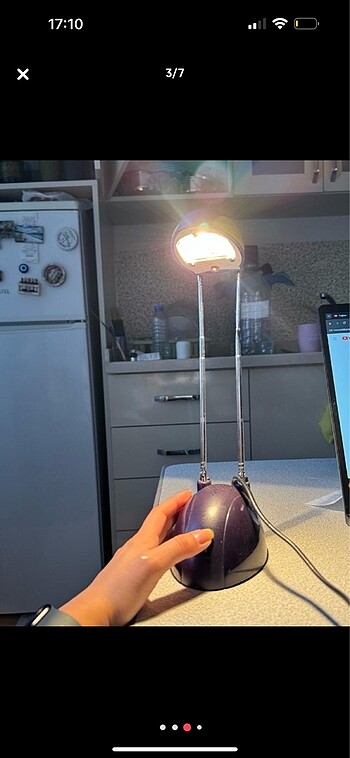 Mesaj light ayarlanabilir masa lambası Fenerbahçe