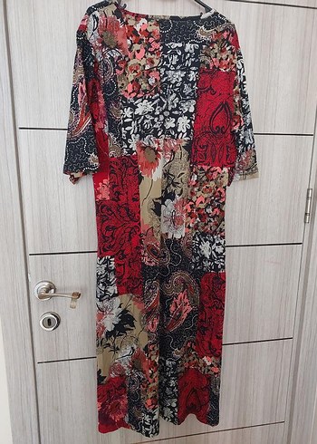Trendyol & Milla Bohem Stil Çok Renkli Uzun Elbise