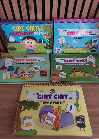 Cırt Cırtlı Çocuk Eğitim Seti 2-5 Yaş