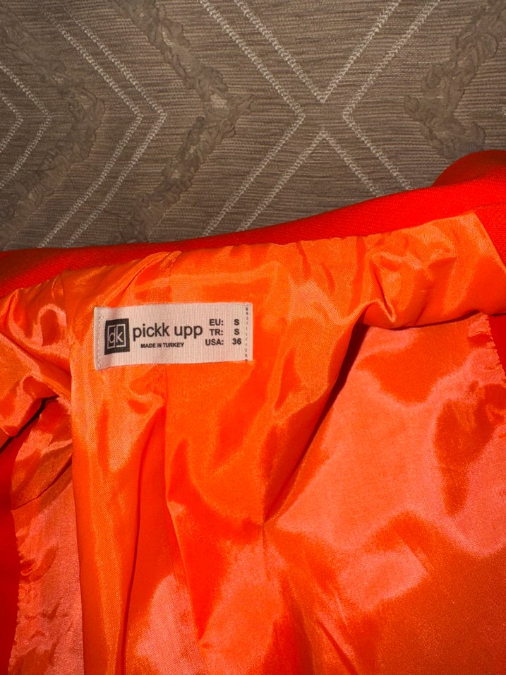 Turuncu Kemerli Kolsuz Mini Yelek - Görsel 5