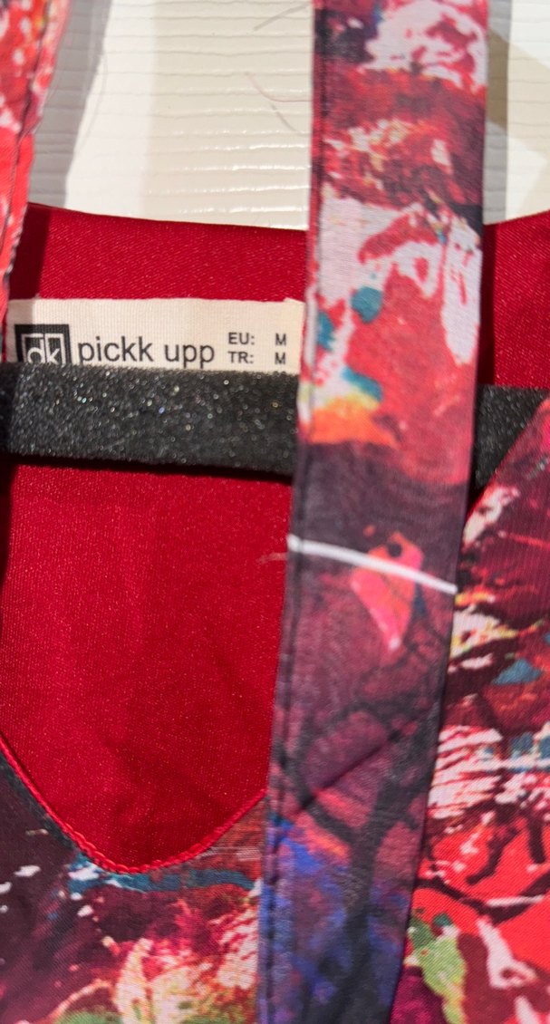 Bohem Uzun Kollu Bağlamalı Çok Renkli Elbise - Görsel 4