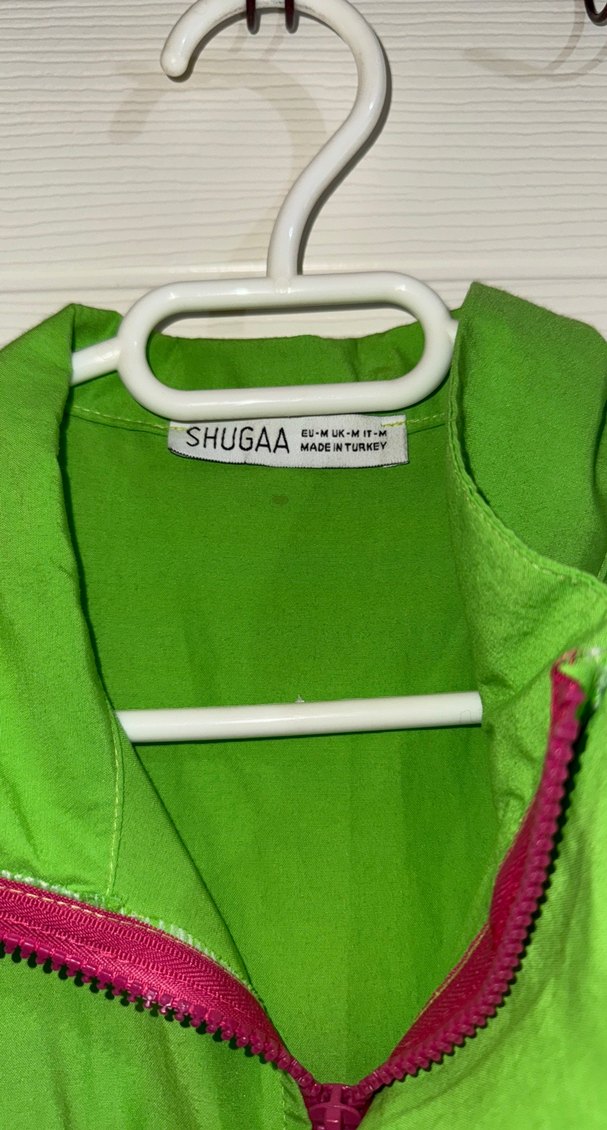 Renkli Uzun Kollu Düğmeli Kadın Gömlek - Görsel 2