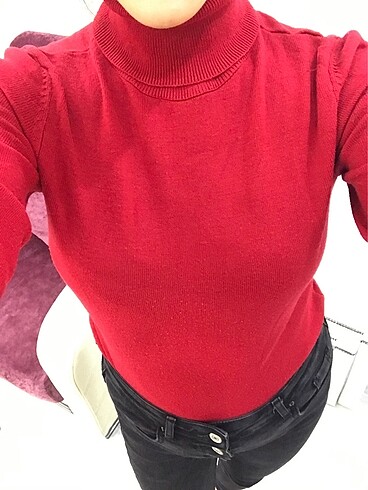 Triko kazak boğazlı - Görsel 3