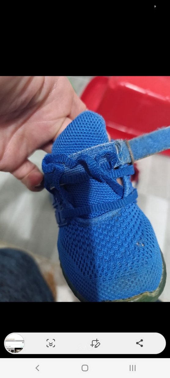 Mavi Erkek Çocuk Spor Ayakkabı Velcro - Görsel 3