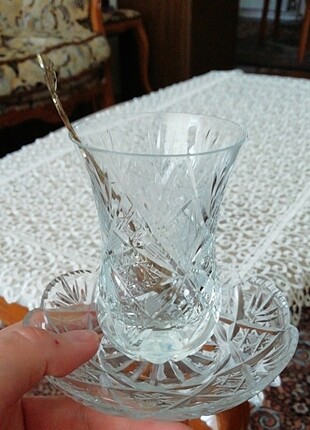 Kristal çay bardağı seti 