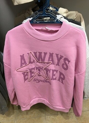 Pembe Sweatshirt