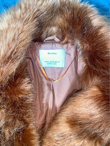 xs Beden Bershka Kürk