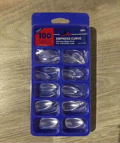 100 adet badem takma tırnak