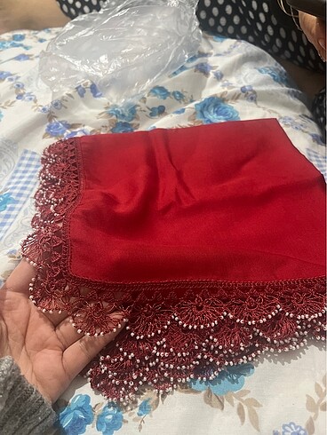 Tasarımcı Yazma şal